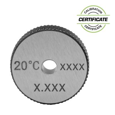 Indstillingsring (kontrolring) Ø4 mm DIN 2250 C (Inkl. Certifikat)